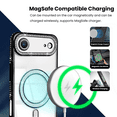 thumbnail image 4 of Entronix [Magnetic] Case Compatible with iPhone 17 Air - [Clear Back] Luxury Diamonds, 4 of 5