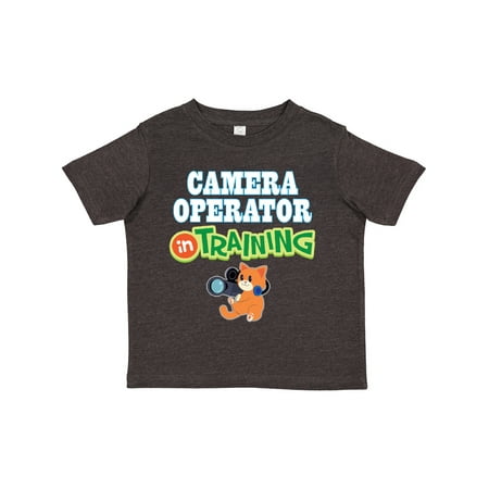 

Inktastic Future Camera Operator in Training Gift Toddler Boy or Toddler Girl T-Shirt
