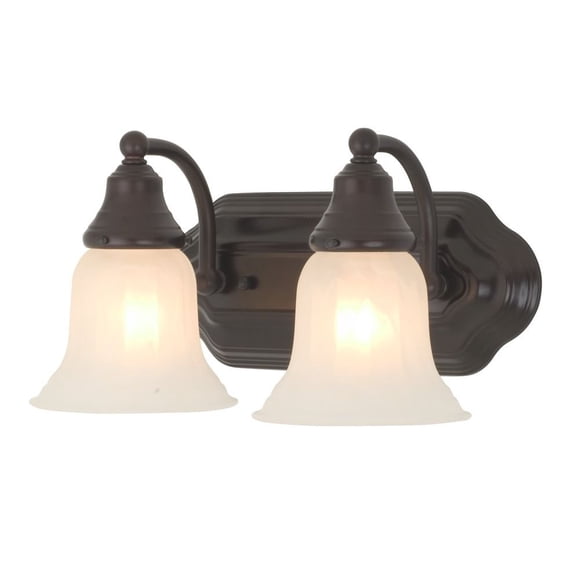 Luminaire de Salle de Bain à Deux Lumières