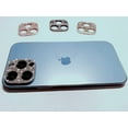 thumbnail image 4 of 2PACK Rear Camera Decorations for iPhone 13 Pro Max / 13 Pro Diamond Lens Ring Protective Decorate Sticker (Silver+Gold), 4 of 5