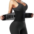 thumbnail image 1 of Faja moldeadora para mujer, Cinturón De Entrenamiento De Cintura para Mujer, Ajustable Faja de Soporte de Cintura y el Espalda, Adecuado para Fitness, Deportes y pérdida de Grasa, 1 of 7