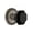 Antique Pewter, variant on Grandeur 850919 Soleil Solid Brass Rose Privacy Door Knob Set - Brass