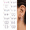 Silver+Colorful CZ, variant on Hypoallergenic Flat Back Earrings for Women-Surgical Steel Earrings, Stainless Steel Earrings for Sensitive Ears, 20G Flatback Stud Earring Set Small Hoops Cartilage Earring Stacks 14 Pairs