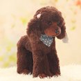 thumbnail image 3 of Lindo juguete de peluche encantador animal de peluche perro flor caniche cachorro muñeca de peluche suave niña cumpleaños regalo de Navidad 1 pieza, 3 of 5