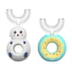 thumbnail image 1 of Cepillo de dientes en forma de U, paquete de cabezal de cepillo de dientes redondeados para niños, 1 of 5