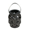 thumbnail image 1 of unbranded Farol De Vela Exterior En Ratan Con Asa Negro Para De Hogar, 1 of 6
