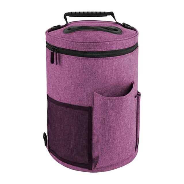 Bolsa para guardar hilo BLESIY bolsa de crochet organizadora para tejer 33 cm x 28 cm