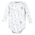 thumbnail image 4 of Hudson Baby Cotton Long-Sleeve Bodysuits, 7-Pack, Newborn-24 Months, 4 of 9