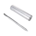 thumbnail image 2 of LOVIVER Support de Poteau en Acier Inoxydable Réglable Portable Amovible insert Simple, 2 of 3