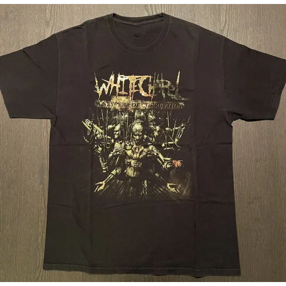 Whitechapel Music For Lovers Black T-Shirt Cotton Full Size MR839