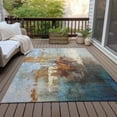 thumbnail image 4 of Dalyn Rugs Machine Washable Indoor/Outdoor Chantille ACN2157 Paprika 5' x 7'6" Rug, 4 of 9