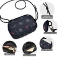 thumbnail image 3 of FORMRS Mini Crossbody Bag for Women Adjustable Rope Shoulder Casual Phone Purse, Starry Night Pattern, 3 of 7