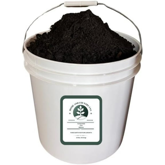 Organic Composted Cow Manure – Soil Amendment for Gardens, Lawns, and Plants – Natural Fertilizer for Healthier Growth