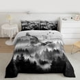 thumbnail image 2 of Feelyou Jungle Tree Landscape Twin Comforter Sets, Rustic Duck Animal Bedding Set, 2-Piece, 2 of 8