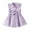 Purple, variant on Sngxgn Girls Long Sleeve Dress Kids Spring Bodycon Dresses Elegant Lantern Sleeve( Red,80)