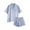 Light blue, variant on Cqxid525 cotton pajamas for women set Robe Women Set Pajama Short Loose Sets Satin Nightwear Suit Nightgown Women Underwear Pajama Pajamas Bra Women's Two Piece Soft Sleepwear 1PC