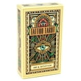 thumbnail image 2 of Cartas de Tarot de estilo 400, oráculo dorado, Art Nouveau, la bruja verde, celta Universal, Thelema, Steampunk, juegos de mesa, oferta, 2 of 4
