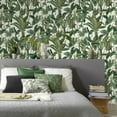 thumbnail image 2 of Erismann Paradisio Tropical Leaves Textured Wallpaper, 2 of 3