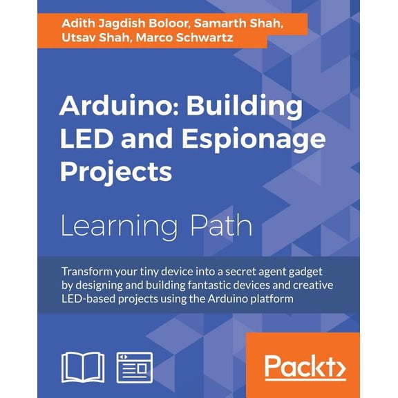 Arduino: Building LED and Espionage Projects (Paperback)
