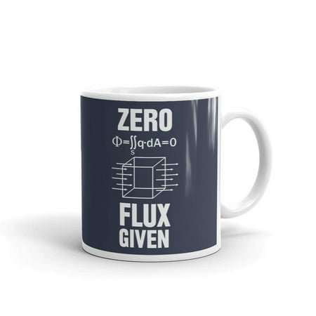 Science Nerd Adult Zero Flux Given Coffee Tea Ceramic Mug Office Work Cup