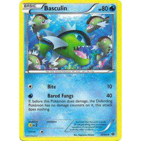 Pokemon Next Destinies Uncommon Basculin #30