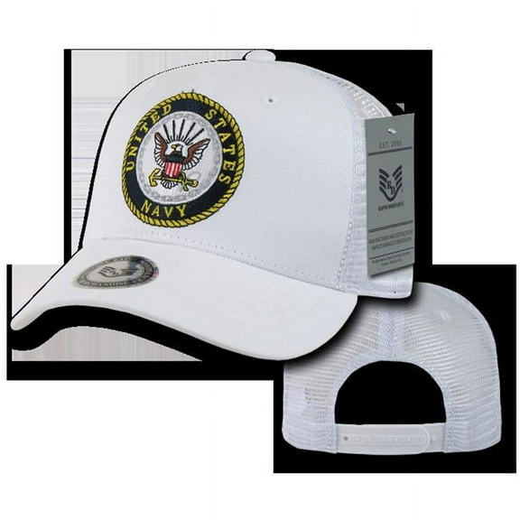 Rapid Dominance S77-NAV-WHT Back to the Basics Mesh Cap, White