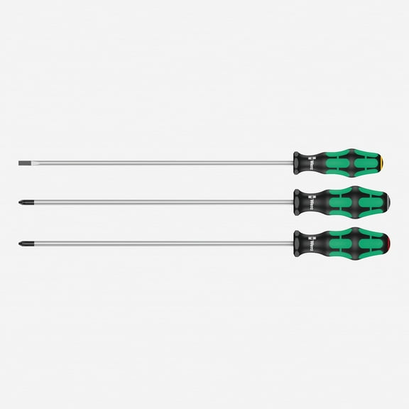 Wera 347735 Kraftform Plus 300mm Screwdriver Set, 3 Pieces