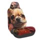 thumbnail image 1 of Balery Vintage Red Flower Chihuahua Funda de Asiento para Auto con Diseño - Cubierta Frontal Suave y Transpirable con Protector Antideslizante- 1 Unidad, 1 of 5