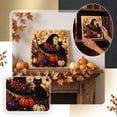 thumbnail image 5 of DIY Halloween Black Cat Pearl Painting Kit, Witch Hat Pumpkin Cobweb Full Drill Bead Art, 7.87 x 7.87 Inch Handmade Halloween Wall Decor for Home, Beginners and Adults, 5 of 6