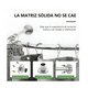 thumbnail image 3 of Tubo para Cortina de Baño Extensible 100-150cm Y 80-110cm, 12 Ganchos Lab.G Plateado, 3 of 5