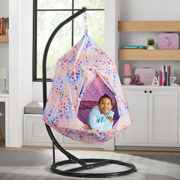 【havehad】Summer Easy Worker Set-up Gymax 440 lbs Swing Set 3-in-1 Kids Swing Stand w/ Swing Gym