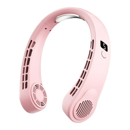 

QiwagFerng Hanging Neck Small Fan Portable Usb Charging Student Dormitory