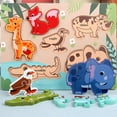 thumbnail image 1 of Rompecabezas de , dibujos animados, aprendizaje , juguetes Montessori, forma de desarrollo, de rompecabezas de animales cognitivos Animales Salvador Dali Rompecabezas, 1 of 10