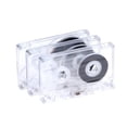 thumbnail image 3 of 3x Cinta de casete en Cinta de casete vacía Práctica caja de casete transparente Cinta de audio estándar para música, grabaciones de voz, 3 of 9