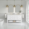 thumbnail image 5 of James Martin Vanities 330-V60d-Fvsl Breckenridge 60" Free Standing Double Basin Vanity Set, 5 of 7