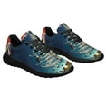 thumbnail image 6 of Kiwi Birds Silver Fern ChriStas In New Zealand Shoes Sneakers Black Size 4.5, 6 of 7
