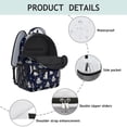 thumbnail image 4 of Siberian Husky Backpack for School,Cute School Bag,Schoolbag with Adjustable Shoulder Straps & Padded Back,15.3"x11"x6.7", 4 of 6