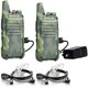 thumbnail image 1 of Walkie Talkies Retevis RT22 recargables de largo alcance, paquete de 2, 1 of 9
