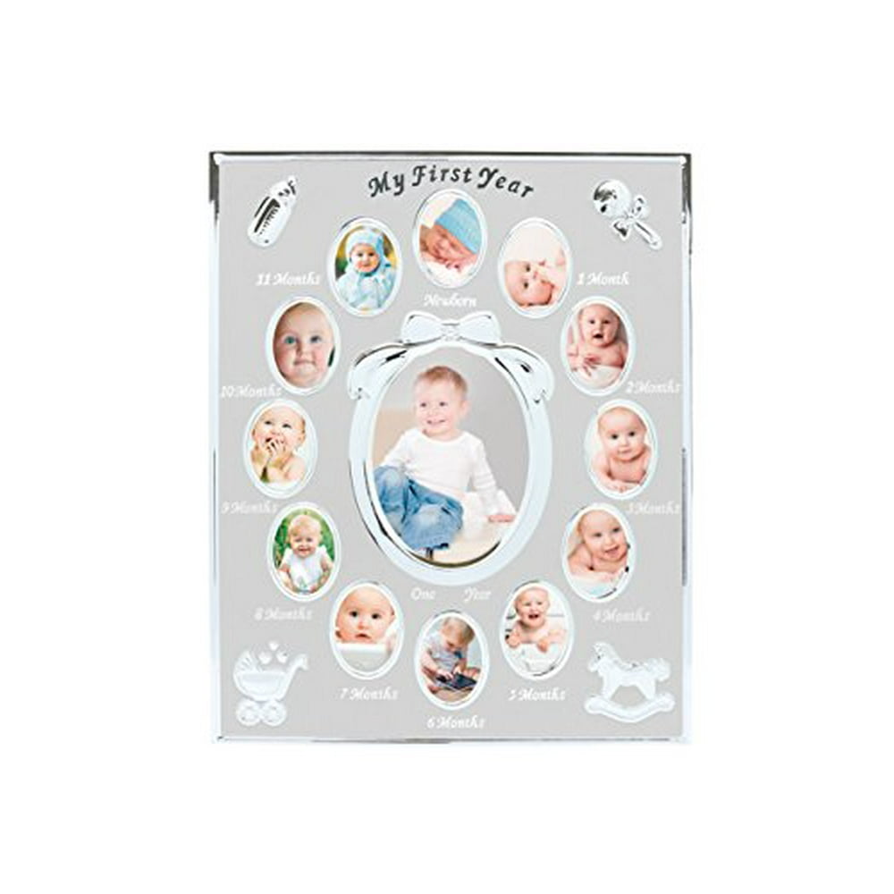 Tiny Ideas Baby's First Year Picture Frame, First Year by Month