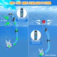 thumbnail image 4 of Set de Snorkel Jwintee para Niños con Válvula Seca Superior, Equipo de Buceo para Niños de 5 a 15 Años, 4 of 9
