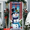 thumbnail image 2 of Christmas Door Cover Decorations, 35 X 71 inch Santa Claus Xmas Door Banner for Holiday Backdrop Party Supplies, 2 of 6
