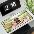 thumbnail image 3 of Happy Mother's Day Dachshund with Sweets and Flowers at a Picnic Desk Mat Full Keyboard Mouse Pad Wiener Dog Lover Gifts Idea Large Mousepad - 13005, 3 of 5