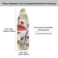 thumbnail image 5 of HELLHERO Floral Ironing Board Cover, 15 x 54 Heavy Duty Iron Board Covers Standard Size Padding Decorative Covers for Most Iron Boards Ironing Pad Cover, 5 of 5