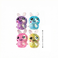 thumbnail image 3 of Squeeze Toys Squeeze, Bunny Party Favors, 2 In, Relaxation Gifts, Glitter Flecked, Easter Basket Stuffers, Random Pigments, 12 Pc Bulk, 3 of 8