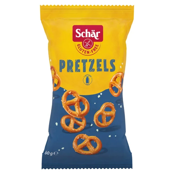 Schar Gluten Free Pretzels 60g - (Pack of 4)