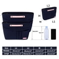 thumbnail image 6 of VANCORE Purse Organizer Insert for Handbags - Tote Bag Organizer Insert Zipper Bag for Women, Handbag Organizer Inside Liner with 15 Pockets, Blue, 6 of 6