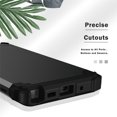 thumbnail image 5 of JTCASES for Samsung Galaxy Note 10 Case, Drop Resistant Corners, Wireless Charging, Heavy Duty Shockproof Hybrid Hard PC Bumper, Camera Protection, Skin-feel Anti-scratch Tough Cover, Black, 5 of 9