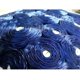 thumbnail image 3 of Funda de almohada decorativa azul marino, moderna funda de almohada con diseño floral, 30 x 30 cm (12 x 12 pulgadas), cuadrada de seda artística, lazo rosa azul marino - Navy Paradise, 3 of 6