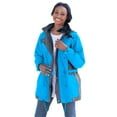 thumbnail image 5 of Woman Within Plus Size Colorblocked Taslon Anorak, 5 of 6