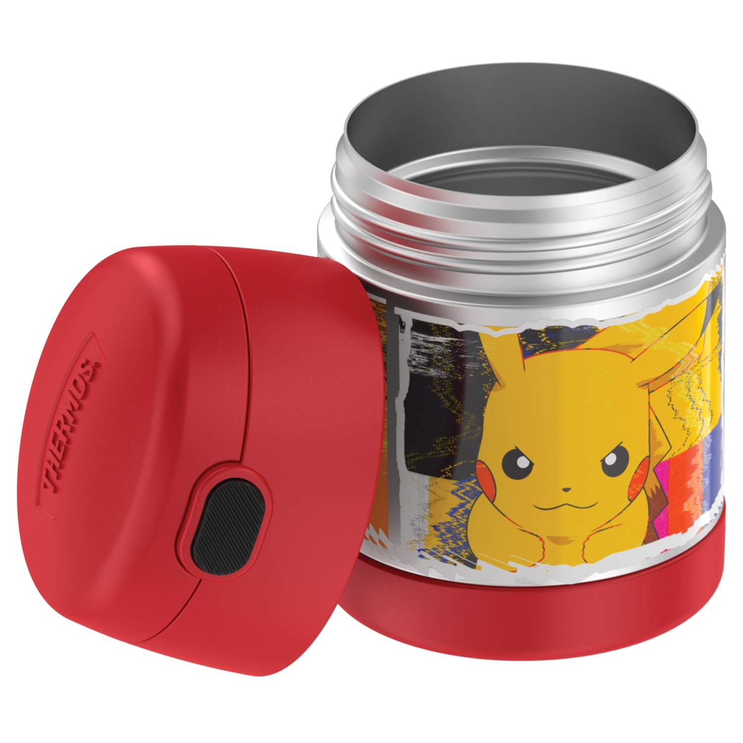  THERMOS FUNTAINER 10 Ounce Stainless Steel Vacuum Insulated  Kids Food Jar with Spoon, Pokemon : Home & Kitchen
